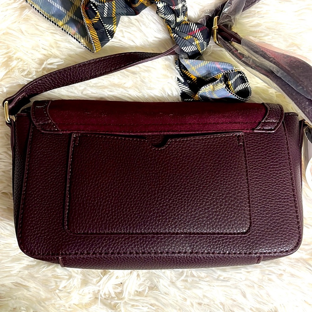 NWT Burgundy Purse - Picture 3 of 5
